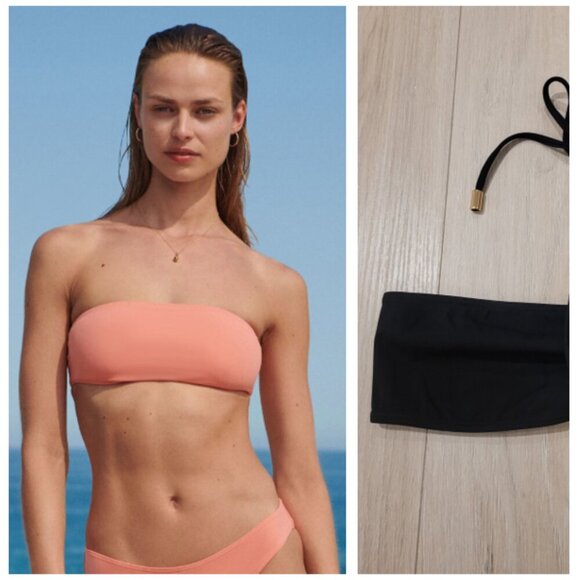 BABATON | Aritzia Bandeau Swim Convertible Bikini Top | Sz. XS - Picture 1 of 5